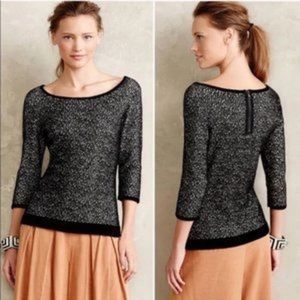 Anthro Lana Moth Sweater